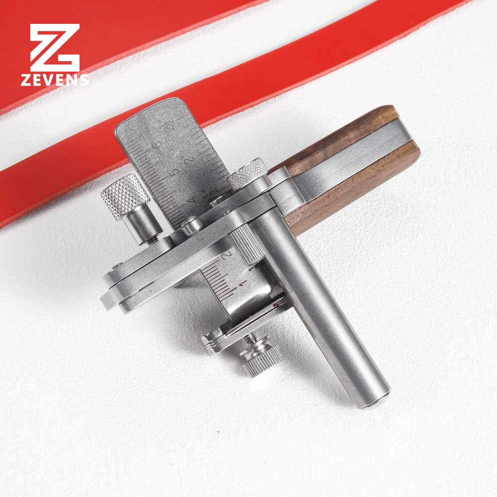 Nattools皮带裁切器 皮条切割器 手工DIY皮革裁条器 不锈钢490克