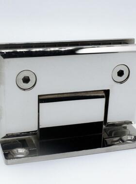 04不锈浴室夹90度淋钢浴房玻璃门固定五金配件 MR-007B直角玻璃夹