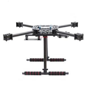 S500碳纤机架四轴机架带电动脚架起落架F450四轴 LJI X500