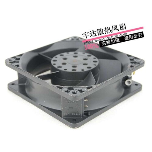 德国PAPST 12038 12CM 全金属耐高温 220V交流散热风扇 TYP4650N