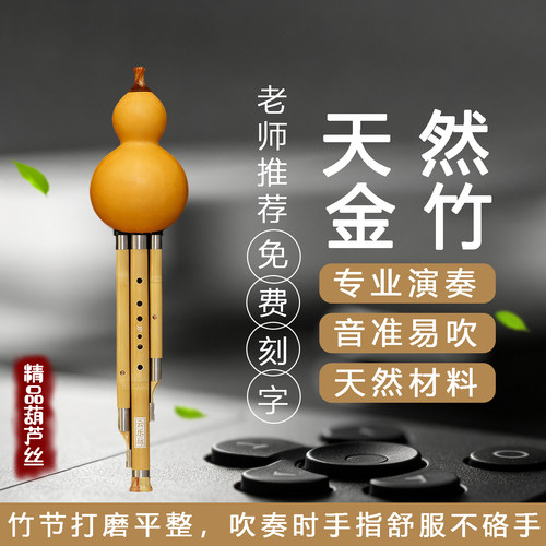 金竹葫芦丝云南乐器初学专业演奏