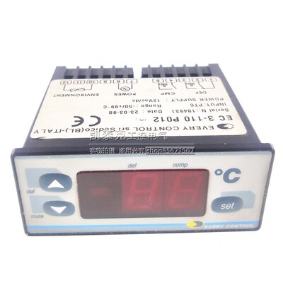 原装正品EVERY CONTROL意大利温控器 EC 3-110 P012 12VACDC