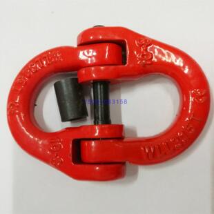 起重吊具链条双环扣连接扣链接扣蝴蝶扣美式1 2 3 5 8 12 15 20吨