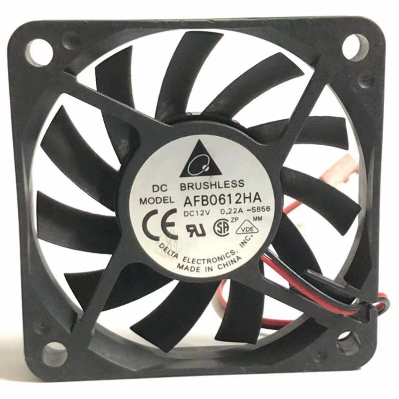 原装台达 AFB0612HA 6010 12V 0.22A6CM超薄风扇机箱散热设备风扇