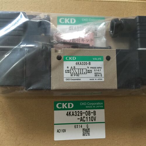 特价CKD电磁阀4KA329-08-DC24V AC220V 全新原装正品
