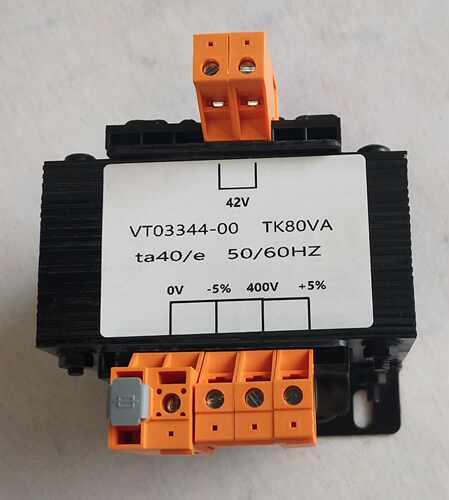 VT03344-00 TK80VA   380V 400V变42V   专业定制各种型号变压器
