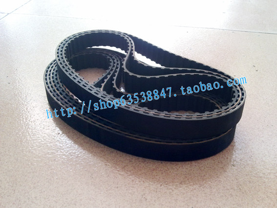 方齿同步带 橡胶 L型同步皮带 203L 206L 210L 齿形带 宽度20mm