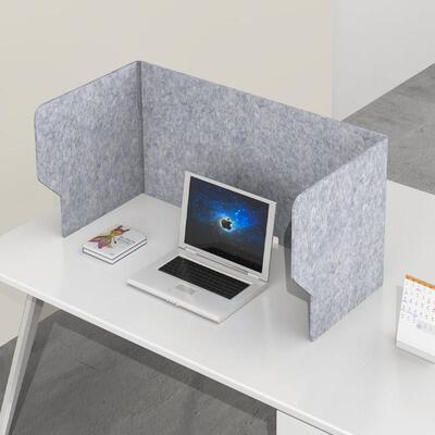 办公间隔吸音屏风挡板防飞沫隔离板桌面工位学生考试书桌隔断神器