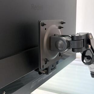 红米23.8寸1A G24显示器转接板27寸2K显示器壁挂机械臂支架转接器