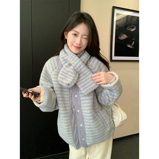 孕妇上衣秋冬加厚保暖双面穿摇粒绒棉服外套小个子孕妇装短款上衣