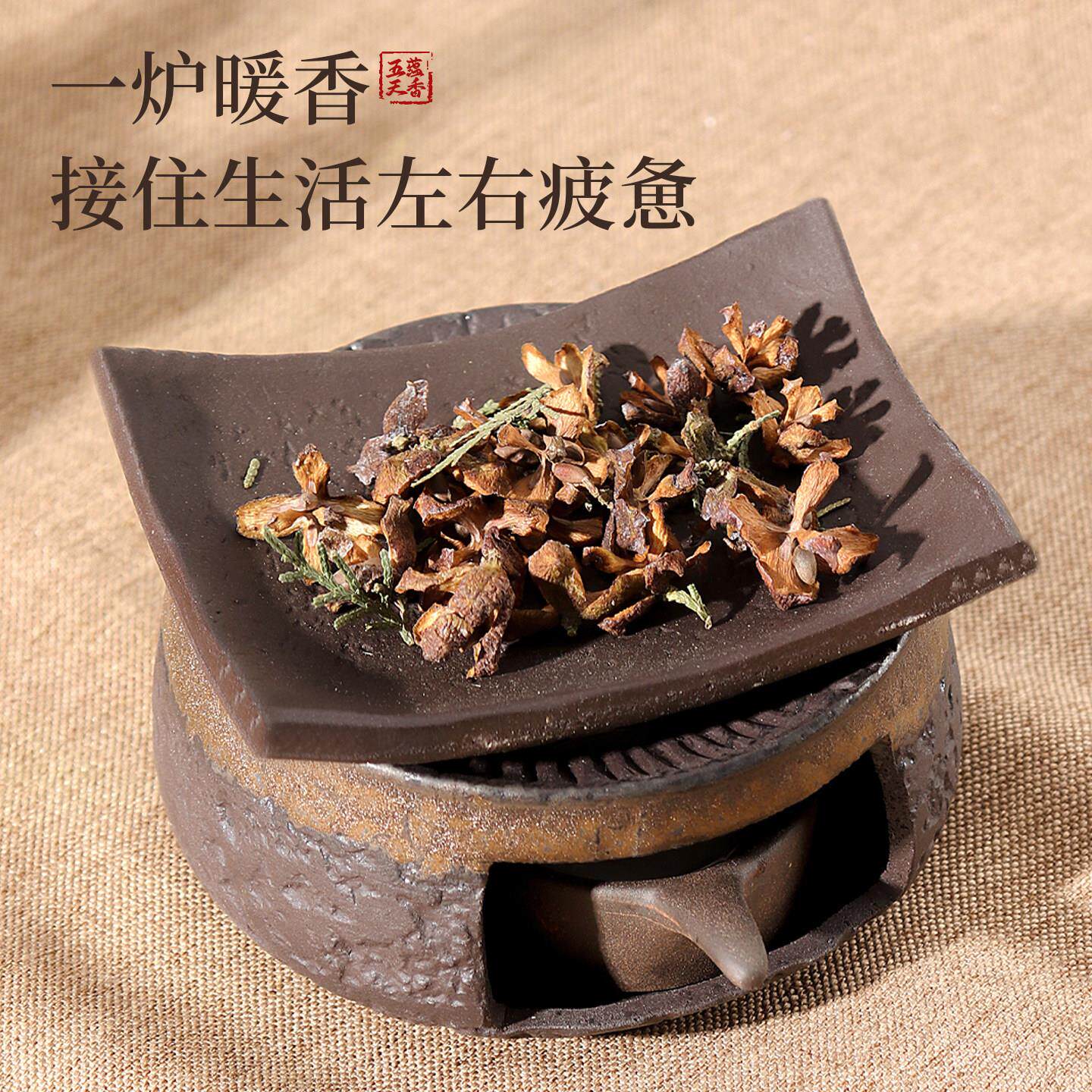 鎏金纹烘烤炉一多用炉火熏香炉隔烤石茶炉温OER茶温酒