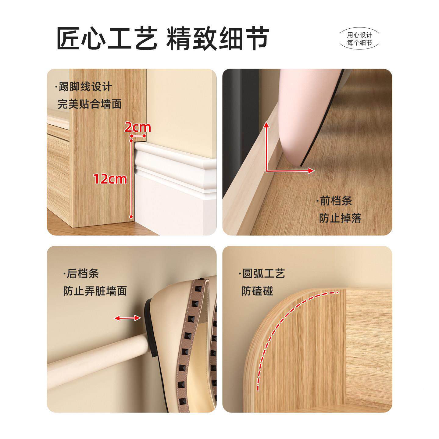 极窄鞋门后窄鞋架架多层鞋家用门简易收纳置口物架门后架极窄鞋架