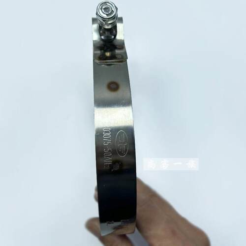 解放J6P消音器排气管卡子卡扣J6L增压机波纹管卡箍软连结抱箍原厂