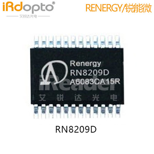 锐能微全新RN8209G(C)/RN8209D防窃电交直流单相计量芯片SSOP24