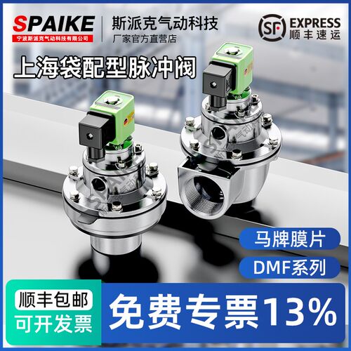 电磁脉冲阀DMF-Z-20/25/40/50/62/76进口膜片布袋吹尘器脉冲阀24V