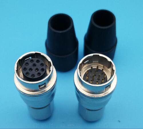 广濑连接器12芯浮动对接插头HR10A-10J-12S(73)HR10A-10J-12P(73)
