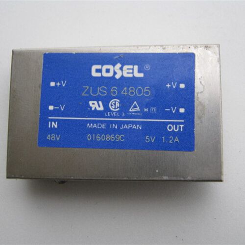 二手COSEL ZUS6 4805 DC-DC48V(32-72V)转5V 隔离 电源模块 6W