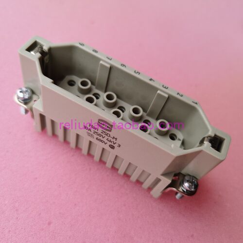 HARTING连接器09210253001公芯HAN-25D-M冷压型HAN-25D-STI-C原装