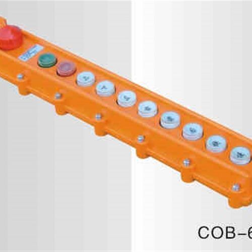 防水型行车按钮 控制开关COB-65HB带急停 开关电动葫芦开关