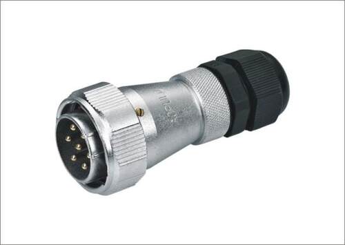 澳普龙TY卡口快速连接尼龙索头固定航空插头(28型)IP65工业连接器