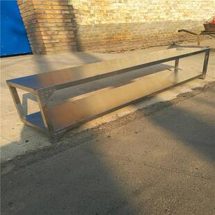 不锈钢厨房墙架双层单层墙架吊架厨房单层置物架壁架