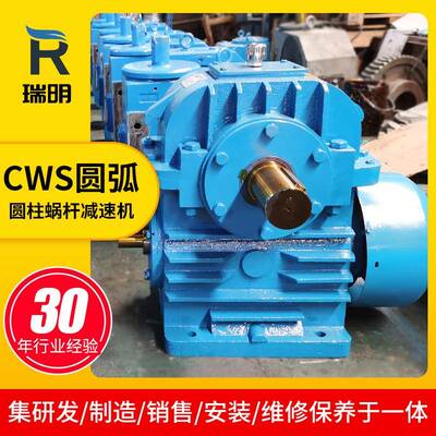 减速机CW系列圆弧圆柱蜗杆减速器CWU125140硬齿面同轴式减速机