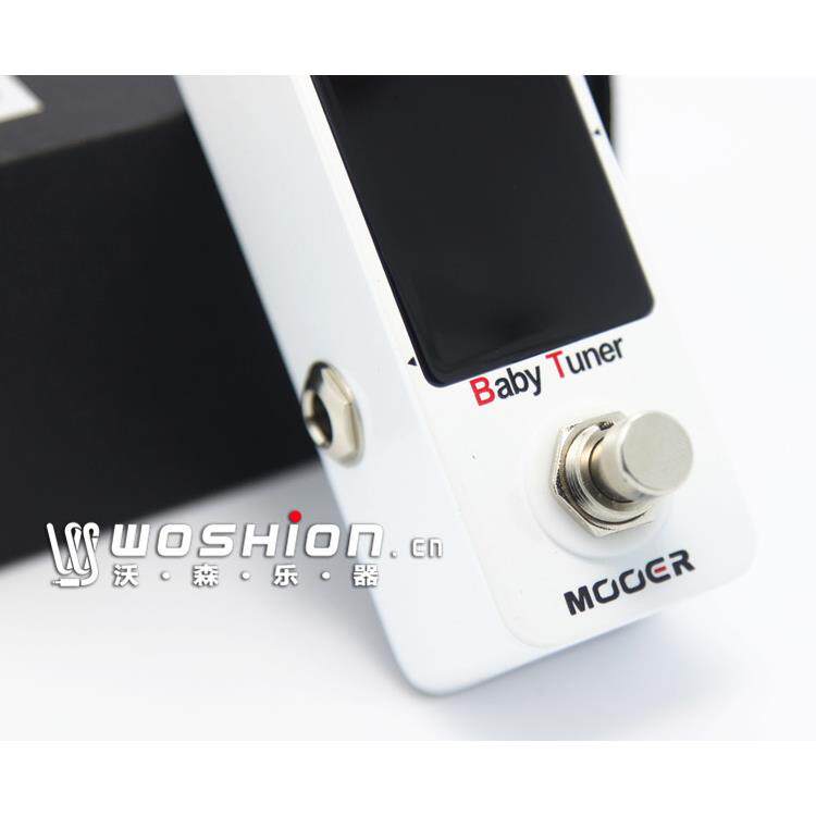 MOOER魔耳Baby Tuner 电箱贝司电吉他单块调音器校音表