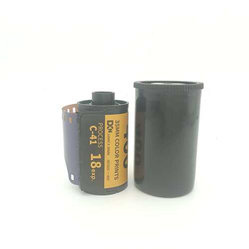 18张除碳电影卷C41彩色负片胶片135mm盘片35mm复古防水相机胶卷