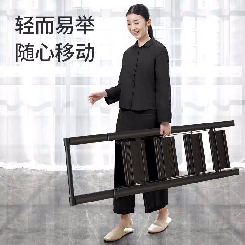 肯泰梯子家用多功能折叠加厚铝合金人字梯四步五步安全便携扶手梯