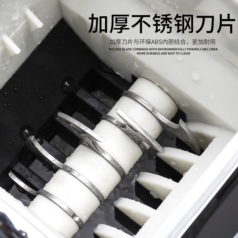 不锈钢手摇碎冰机酒吧调酒便携式刨冰机 雹冰机爆冰机手动冰沙机