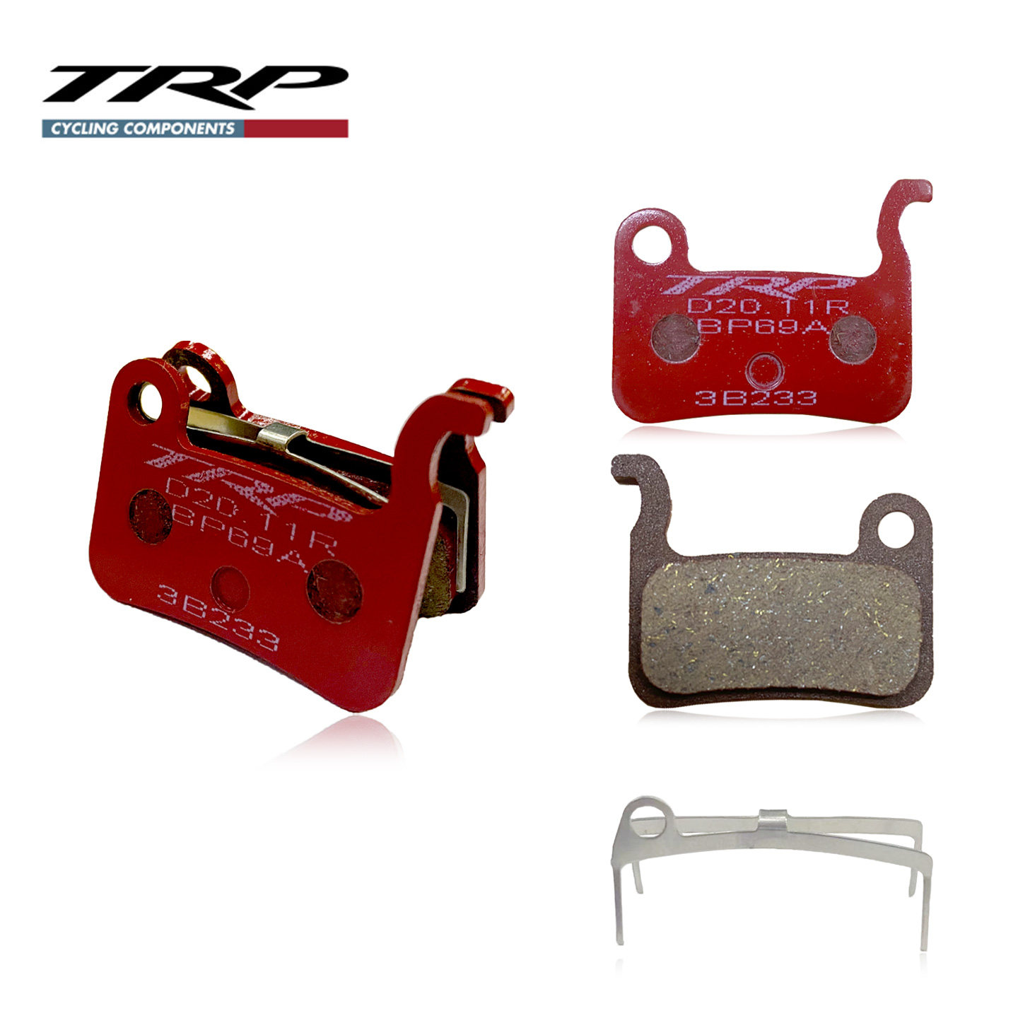 TRP 彦豪D20.11来令片山地自行车高性能树脂烧结碟剎煞皮刹车配件