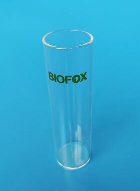 BIOFOX白狐 70ml平底玻璃试管34X120mm油浴水浴试管耐高温加厚2mm