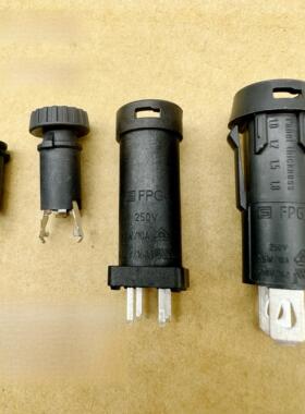 Fpg3保险丝座Fpg4瑞士进口5X20 Schott Schurter一字工具开手螺钉