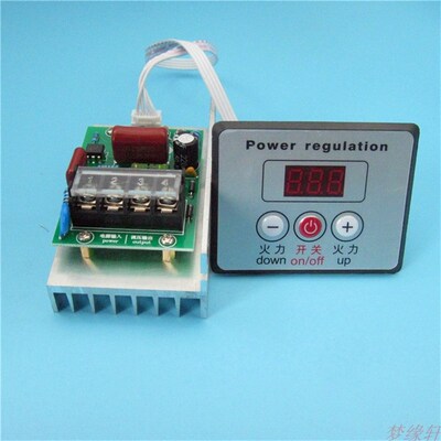 大功率电烤炉调温器 烧烤炉控制器 发热管调温 220V 380V 6000W