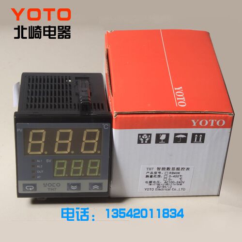 YOTO中山北崎TH7-RB40P/SB40K温度控制器PID智能数显温控仪温控表