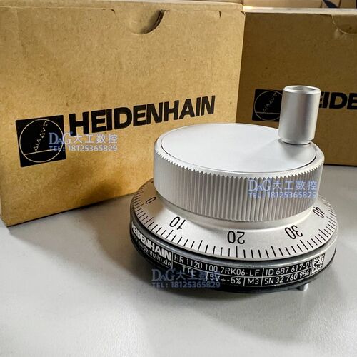 海德汉HEIDENHAIN脉冲手轮HR1120-100 7RK06-LF 687617-01编码器