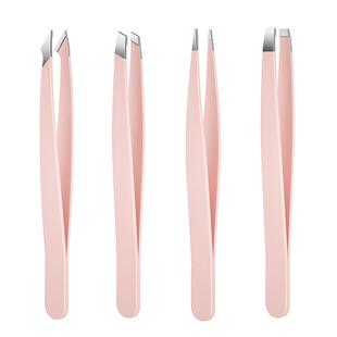 不锈钢镊子修眉夹拔毛神器男女通用小钳子假睫毛工具便携耐用款