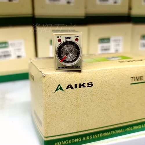 原装AIKS爱克斯时间继电器控制器ATR12-A2 0-30S DC24V sec 8脚