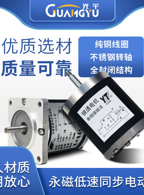 穿孔机机床配件 宝马DB703电机 永磁低速同步电动机 55TDY115-36V
