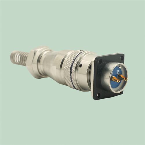 2芯大电流航插 YGD20S1202J+YGD26S1202K02 圆形连接器 插接件