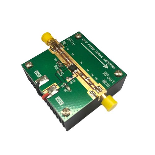 RF2126 射频功放 2.4GHZ 1W WIFI 蓝牙 放大器 图传放大器 带散热