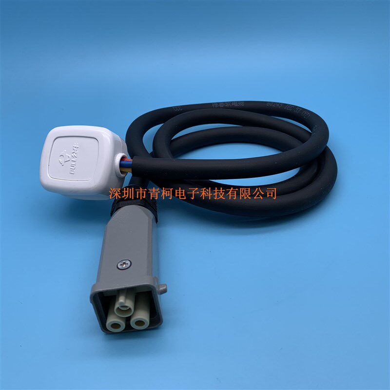 WAIN重载连接器唯恩连接线插头40A 2芯 3芯 HARTING Han Q 2/0-MF