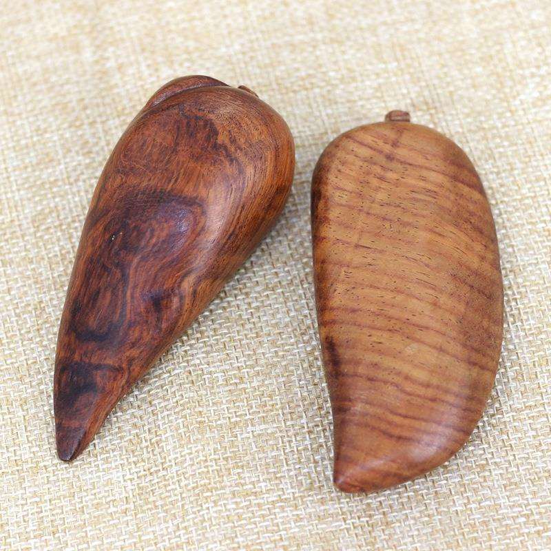 黄花梨芒果派系列款 手把件把玩件雕刻盘玩文玩 送礼佳品