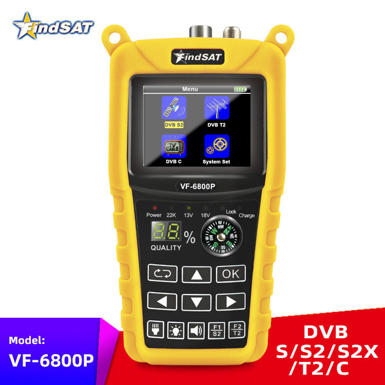 FindSATVF-6800P高清寻星仪调星仪DVB-S/S2/S2XT2C