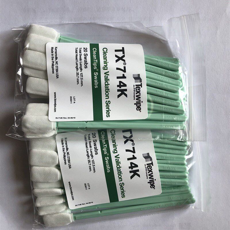 美国Texwipe原装进口TX714K 低Toc无尘宽头净化取样清洁棉签包邮
