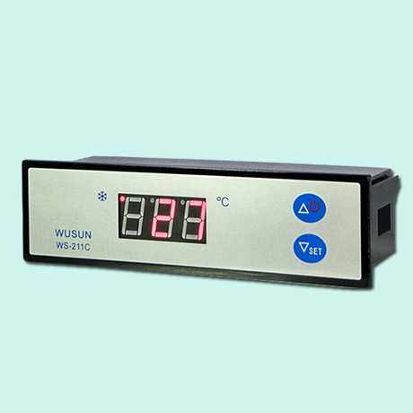 WUSUN伟森WS-211C电子数显温控器展示柜冰柜冷柜扎啤机温度控制器