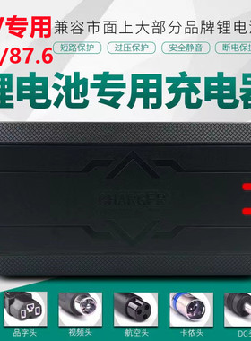 电动瓶车池充电器72V2A35A8a10安磷酸铁锂三元聚合物通用