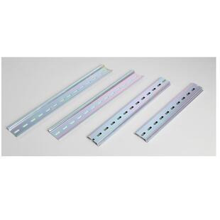 Din空气开关 7.5Mm 铝夹轨国标铝侧装 滚珠C45导轨u型1.0厚Th35