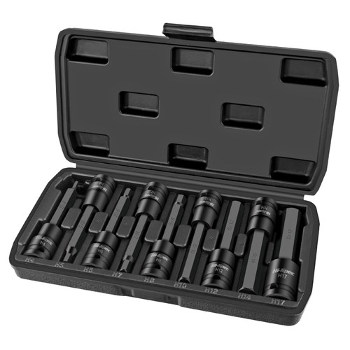 内六角套筒电动扳手t25t40t45t50梅花花键工具内六方旋具套筒