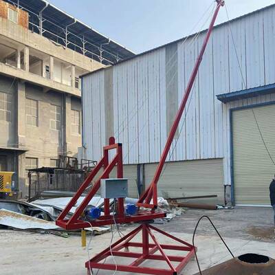 鱼塘吊鱼机装车卸货池塘水库码头装鱼起鱼机起重机提升机吊机